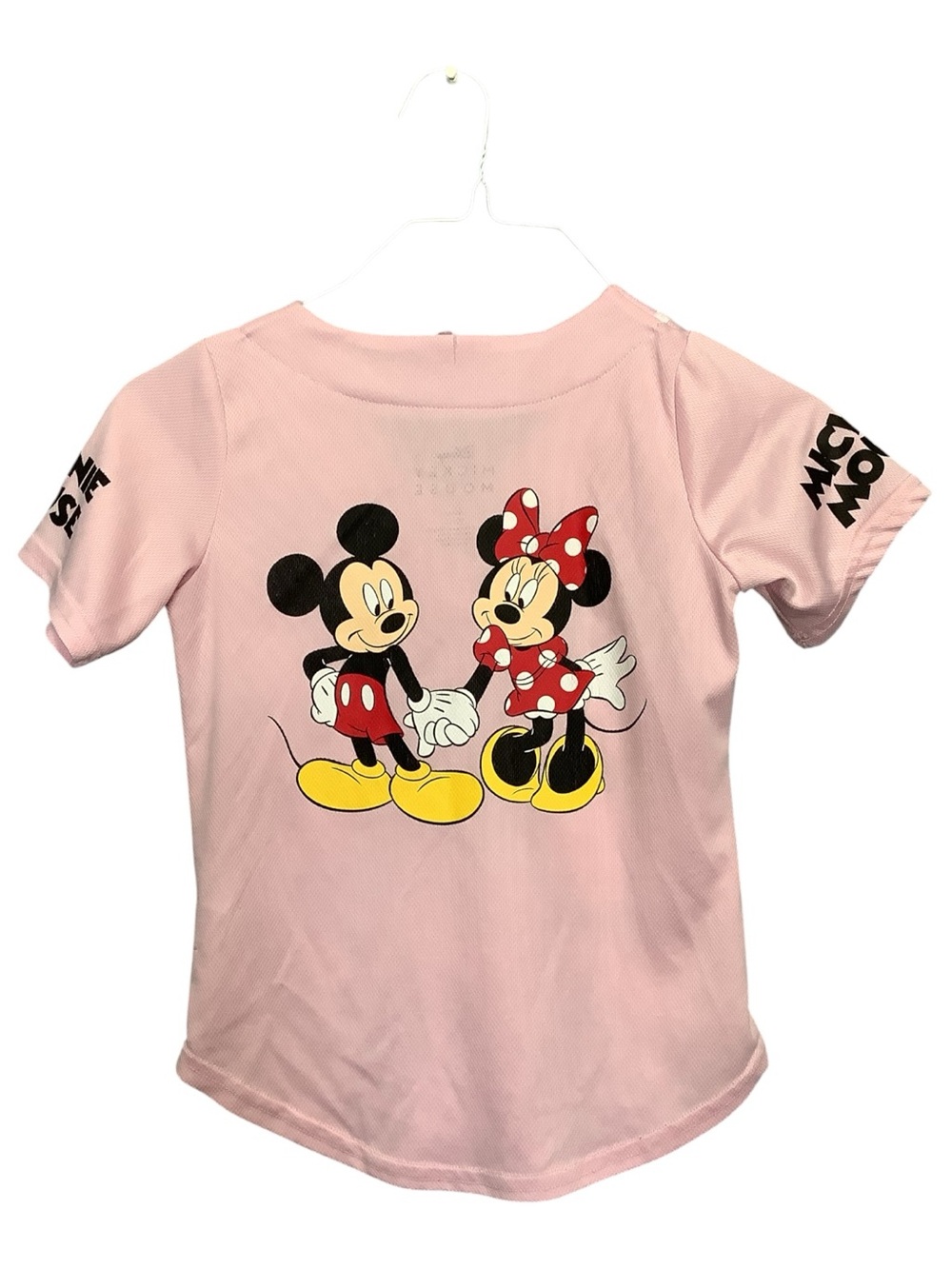 Mickey & Minnie Graphic Girls Baseball Jersey Size 10-12 - Picture 6 of 16